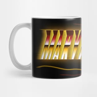 Great Gift Marvin For Name Vintage Styles Color 70s 80s 90s Mug